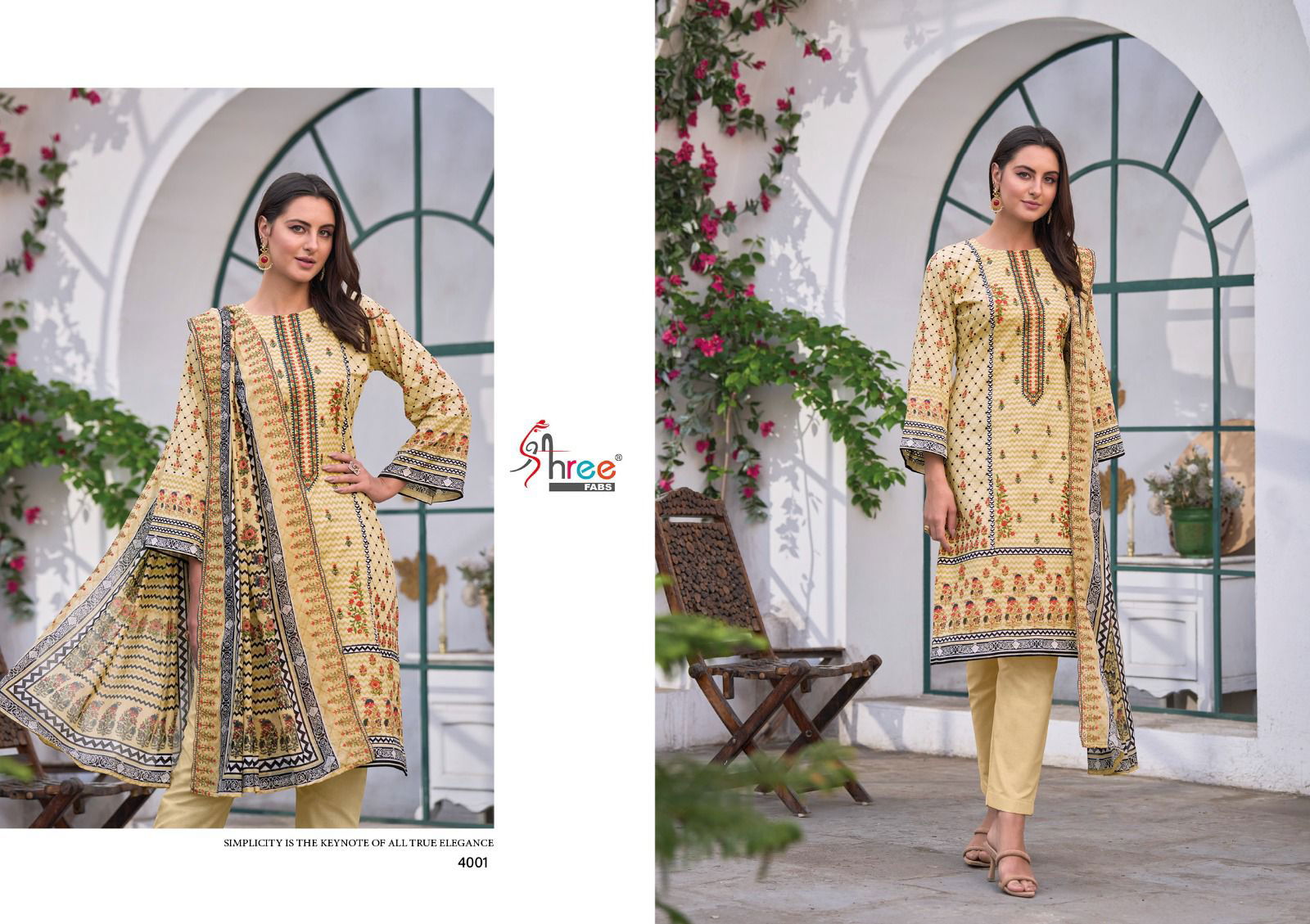 Bin Saeed Lawn Collection Vol 4 By Shree Cotton Salwar Suits Catalog